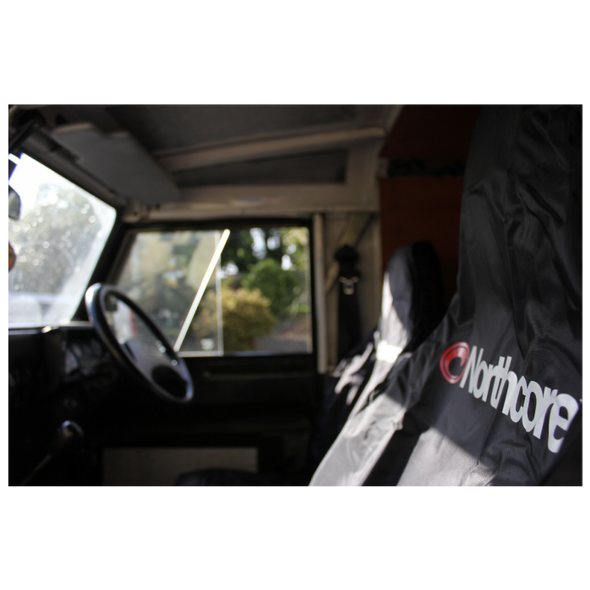 Northcore Water Resistant Single Car Seat Cover Black - Boards360