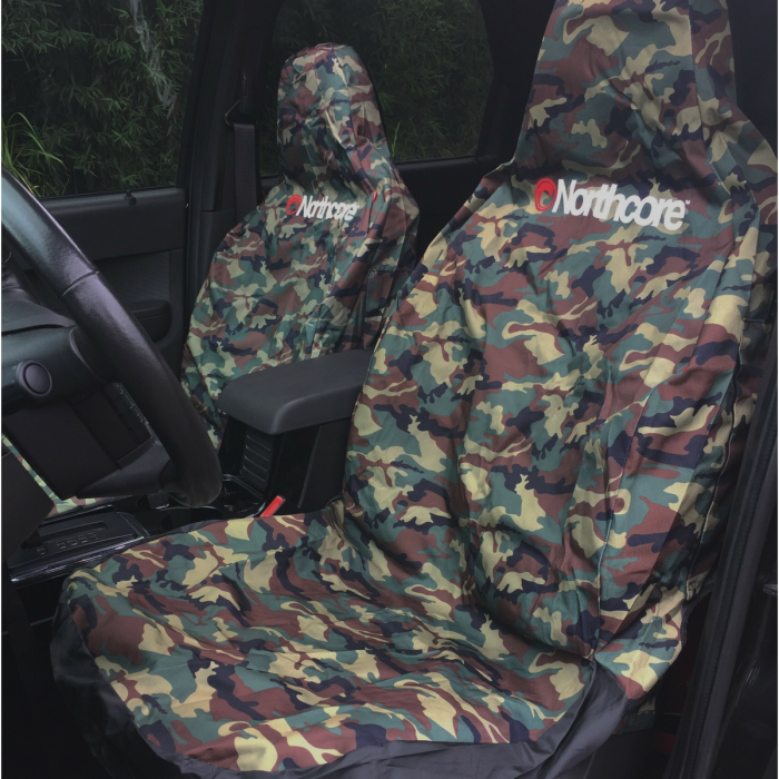 Northcore Water Resistant Single Car Seat Cover Camo - Boards360