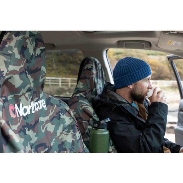Northcore Water Resistant Single Car Seat Cover Camo - Boards360
