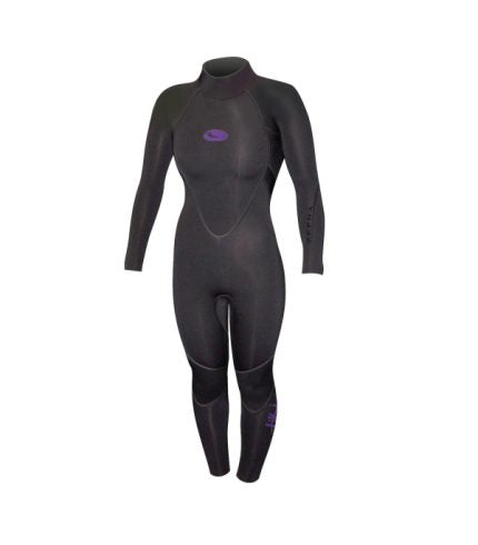 Tiki Zepha2 5/4/3mm GBS Back Zip Womens Winter Wetsuit - Boards360