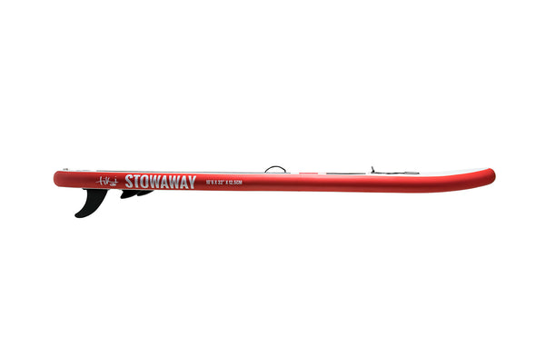 Tiki Stowaway Classic 10ft 6 iSUP Inflatable Stand Up Paddle Board Package - Boards360