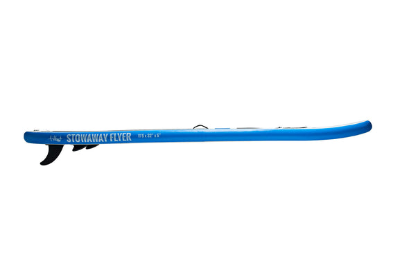 Tiki Stowaway Flyer 11ft 6 iSUP Inflatable Stand Up Paddle Board Package - Boards360