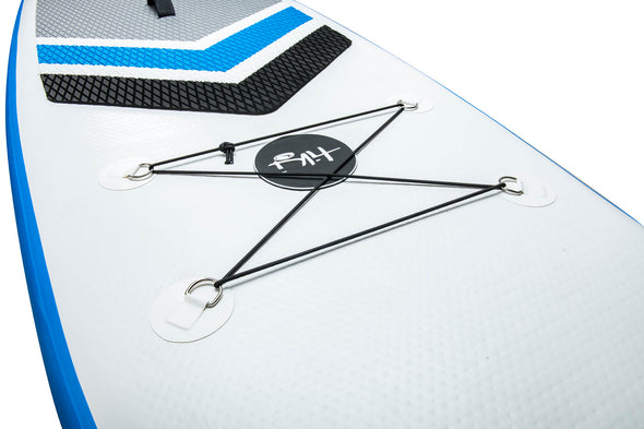 Tiki Stowaway Flyer 11ft 6 iSUP Inflatable Stand Up Paddle Board Package - Boards360