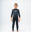 Tiki Tech GBS 4/3mm Full Suit Junior Summer Wetsuit Back Zip - Boards360