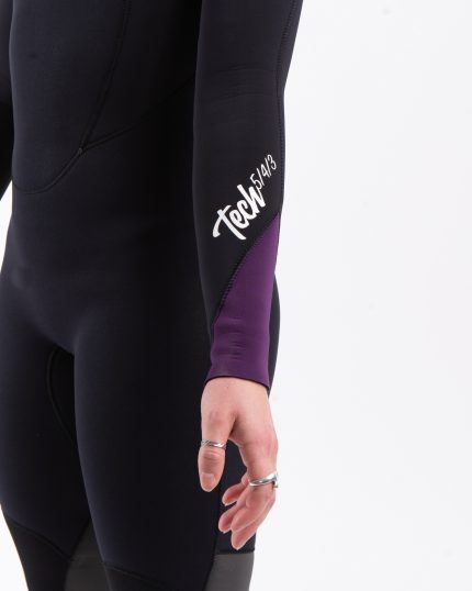 Tiki Tech 5/4/3mm GBS Back Zip Womens Winter Wetsuit - Boards360