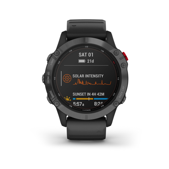 Garmin Fenix 6 Pro Solar Smartwatch - Boards360