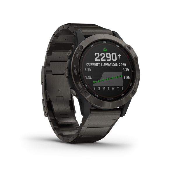 Garmin Fenix 6 Pro Solar Smartwatch - Boards360