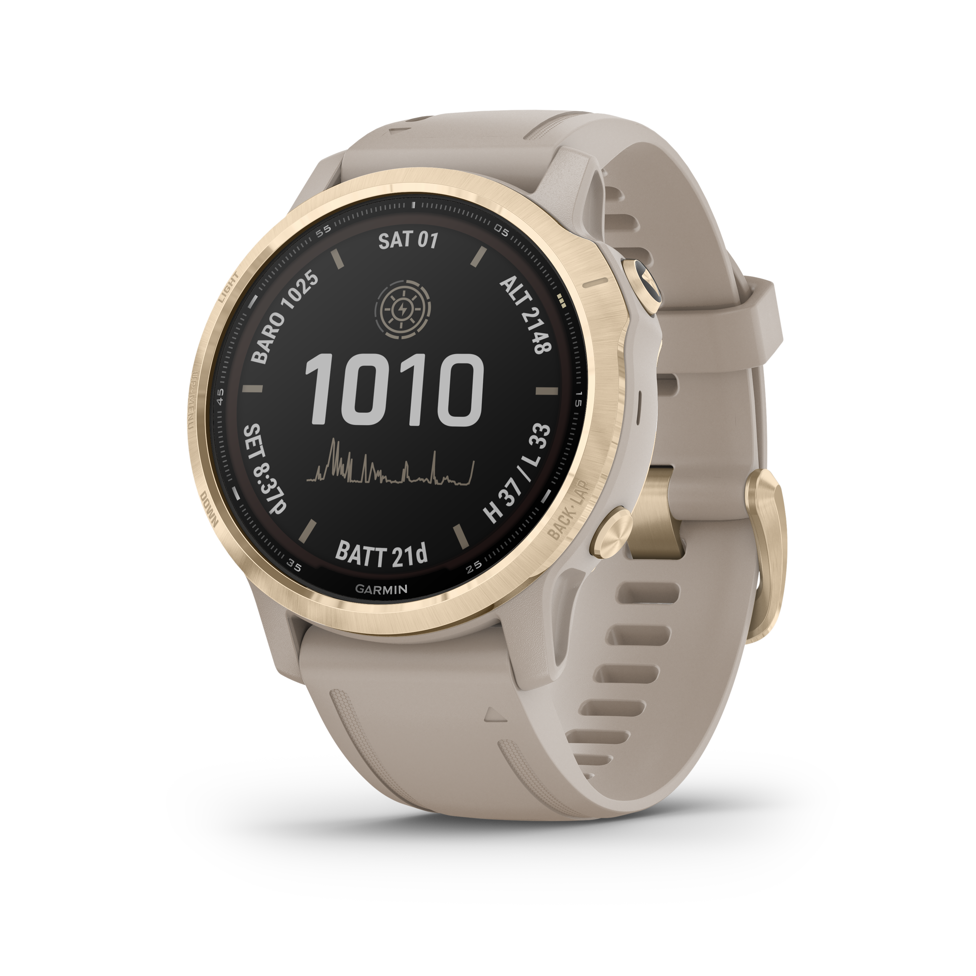 Garmin Fenix 6S Pro Solar Smartwatch - Boards360