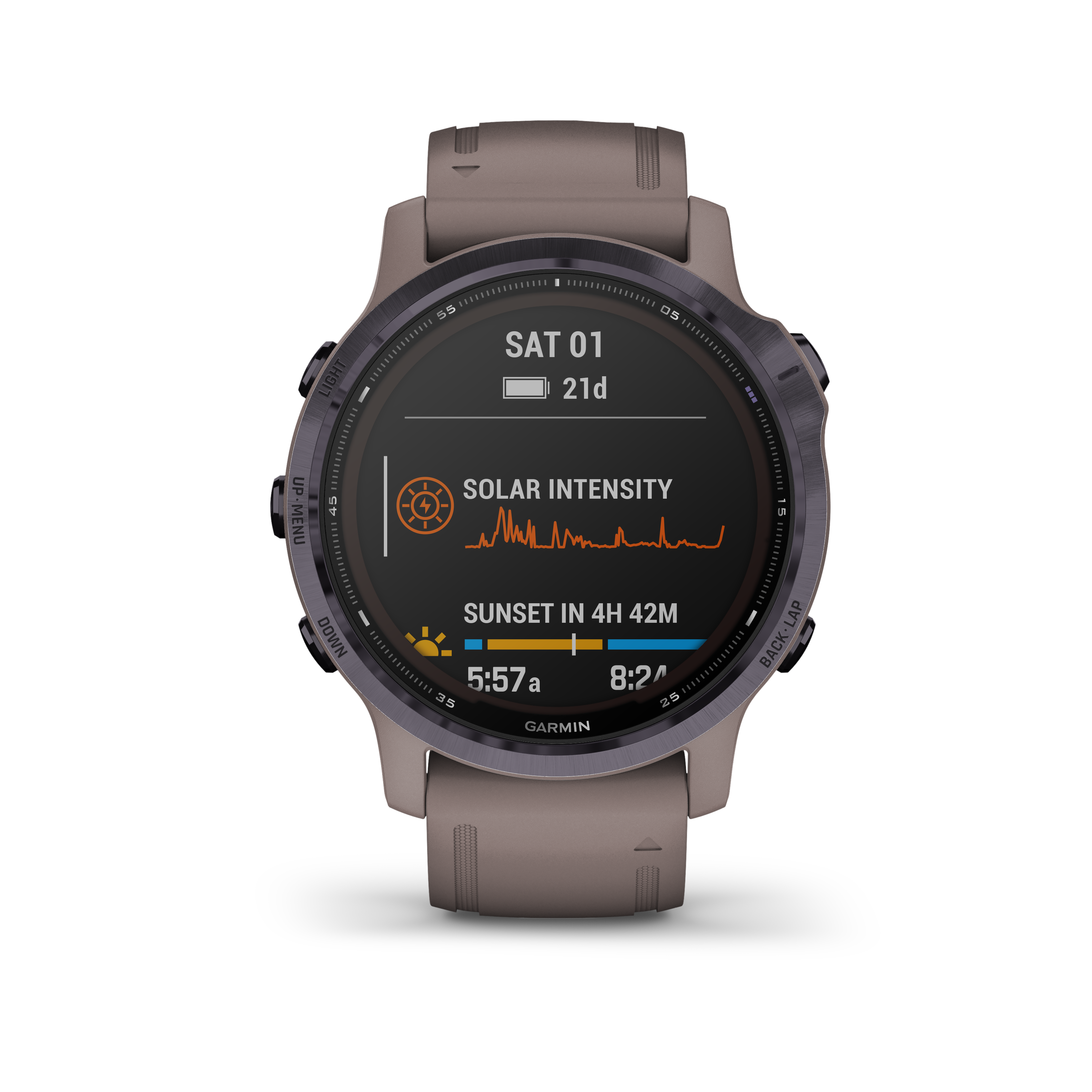 Garmin Fenix 6S Pro Solar Smartwatch - Boards360