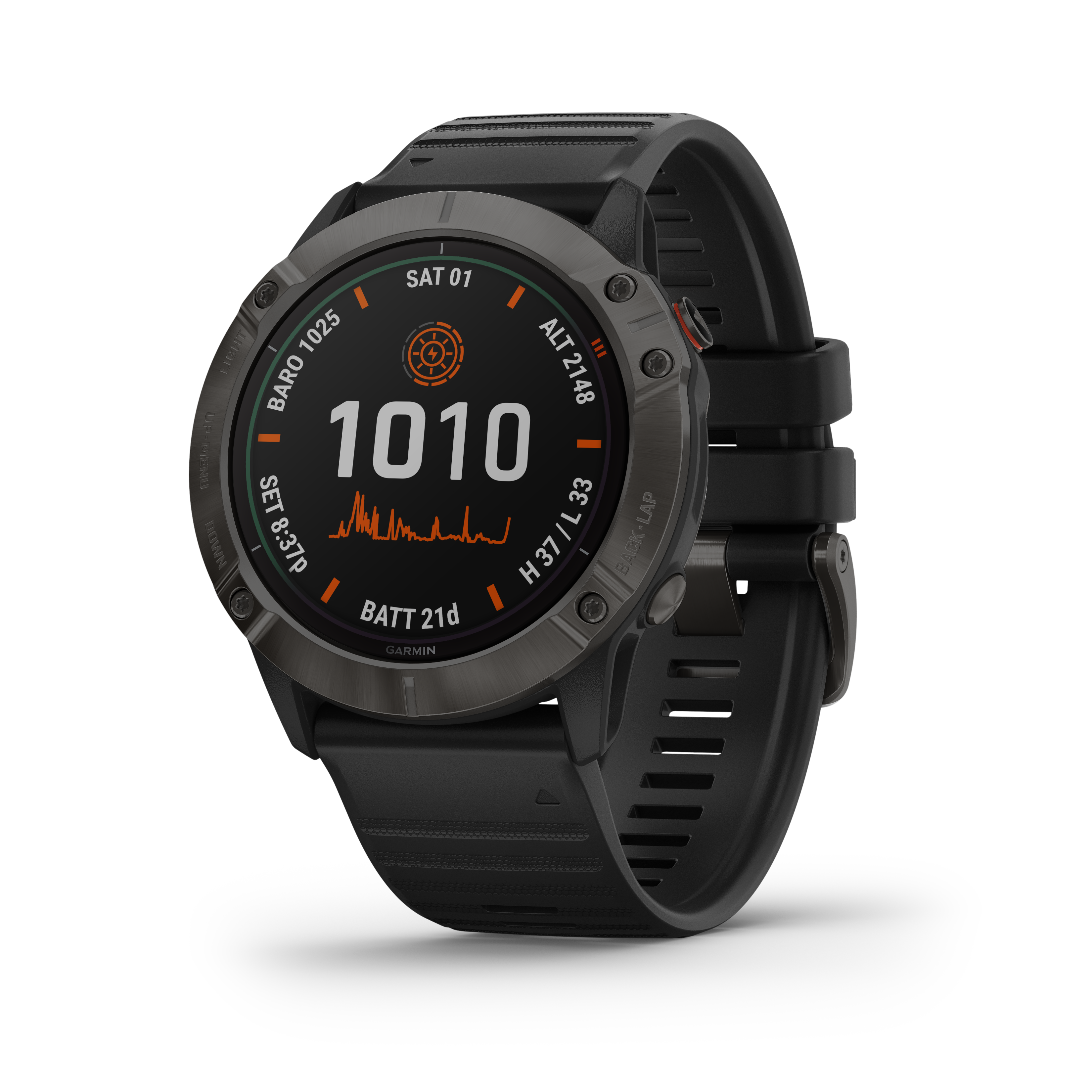 Garmin Fenix 6X Pro Solar Smartwatch - Boards360