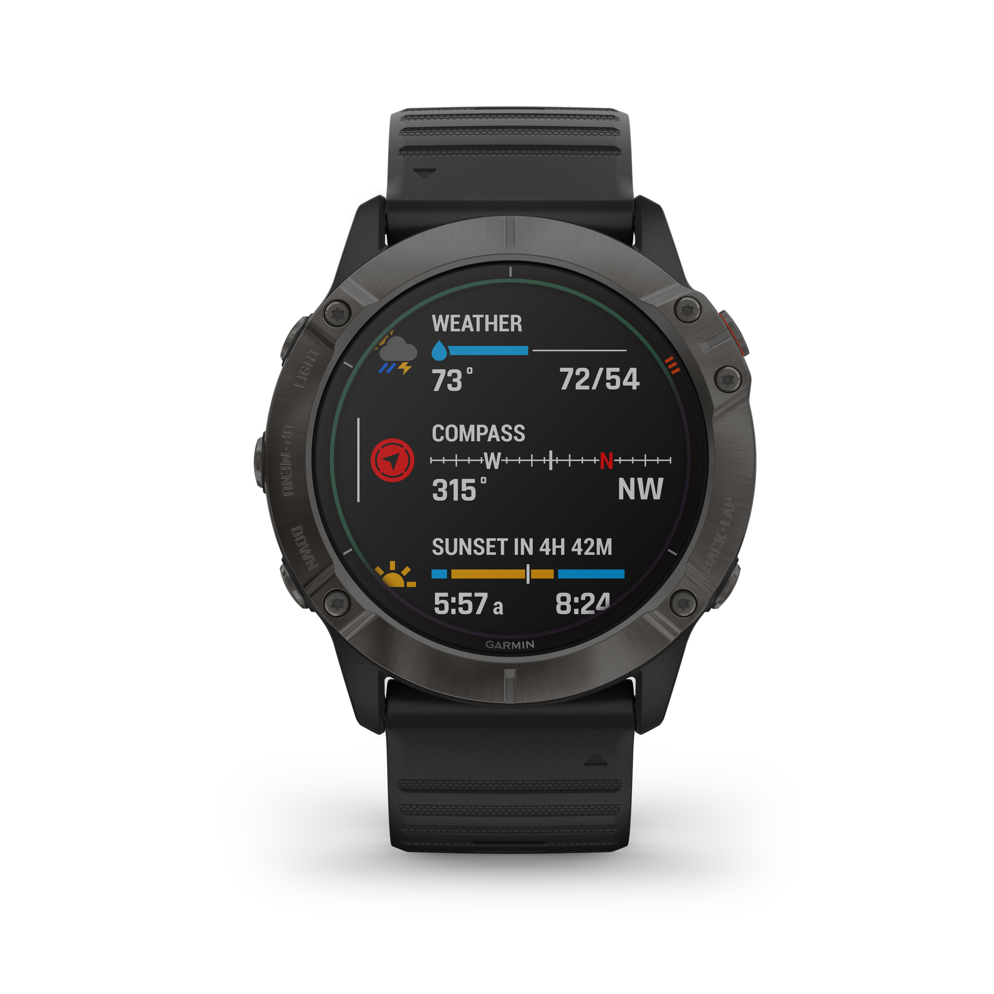 Garmin Fenix 6X Pro Solar Smartwatch - Boards360