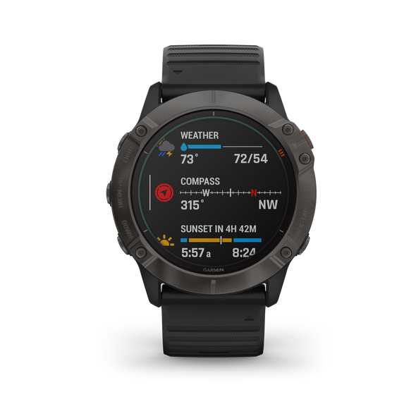 Garmin Fenix 6X Pro Solar Smartwatch - Boards360